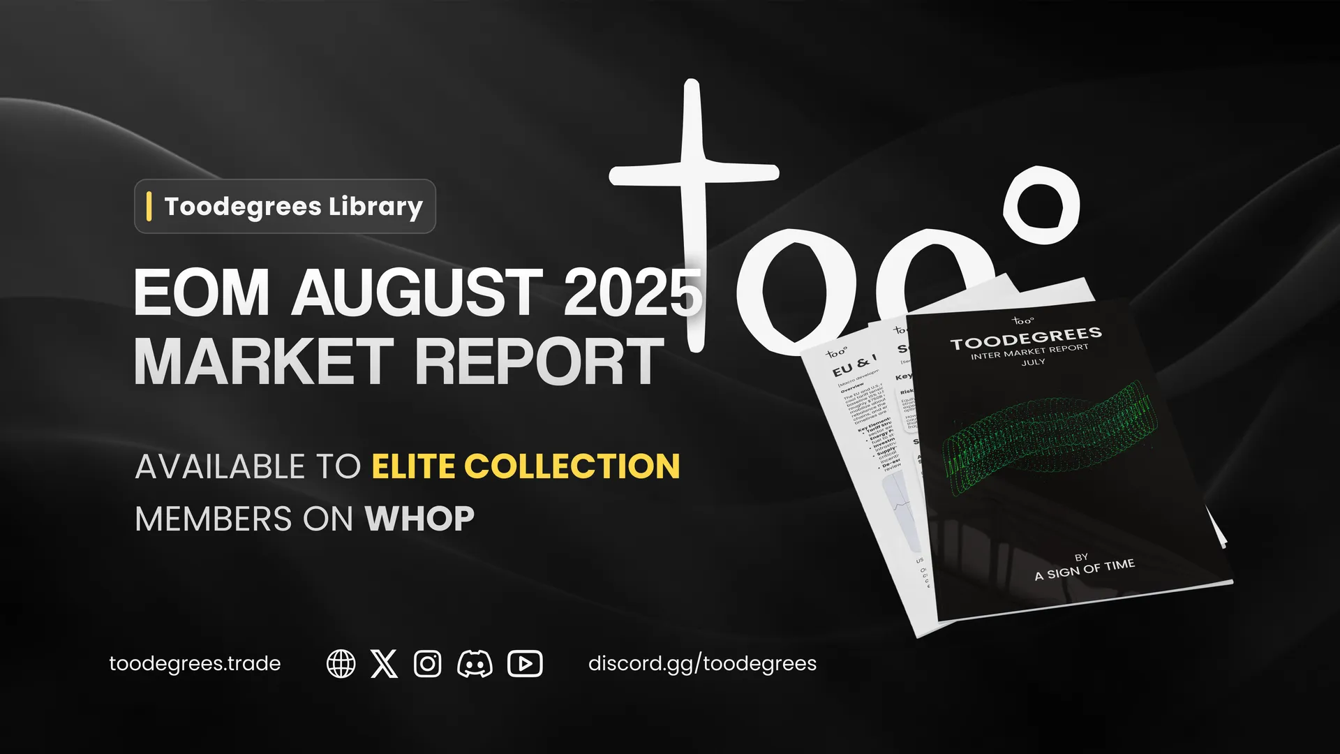 EOM August 2025 Market Report — Elite Collection PDF cover